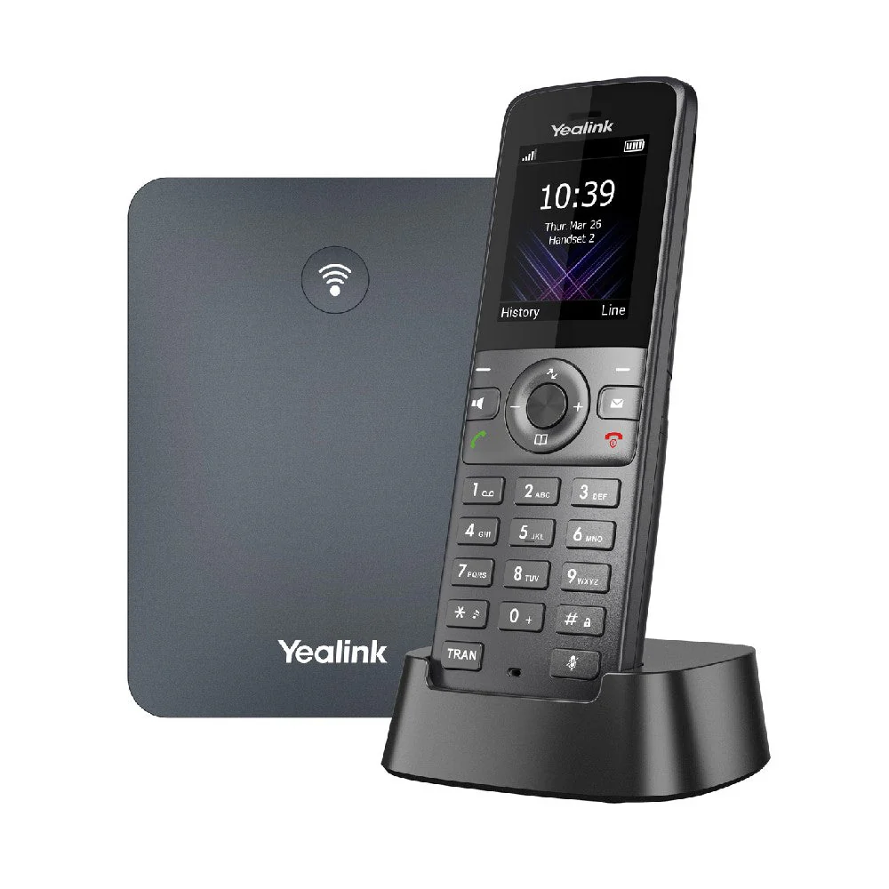 Yealink W79P Rugged IP DECT Phone System Black/White