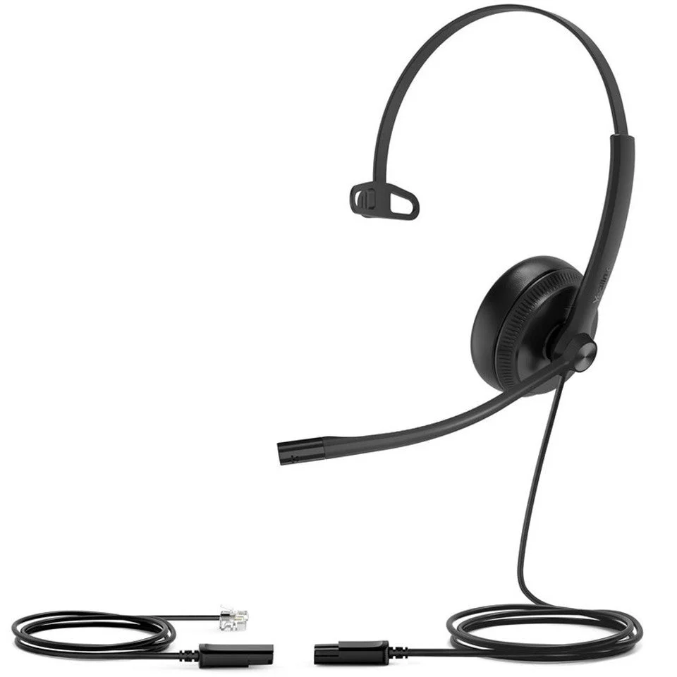 Yealink YHS34 Lite Mono QD to RJ Wired Headset - Image 2