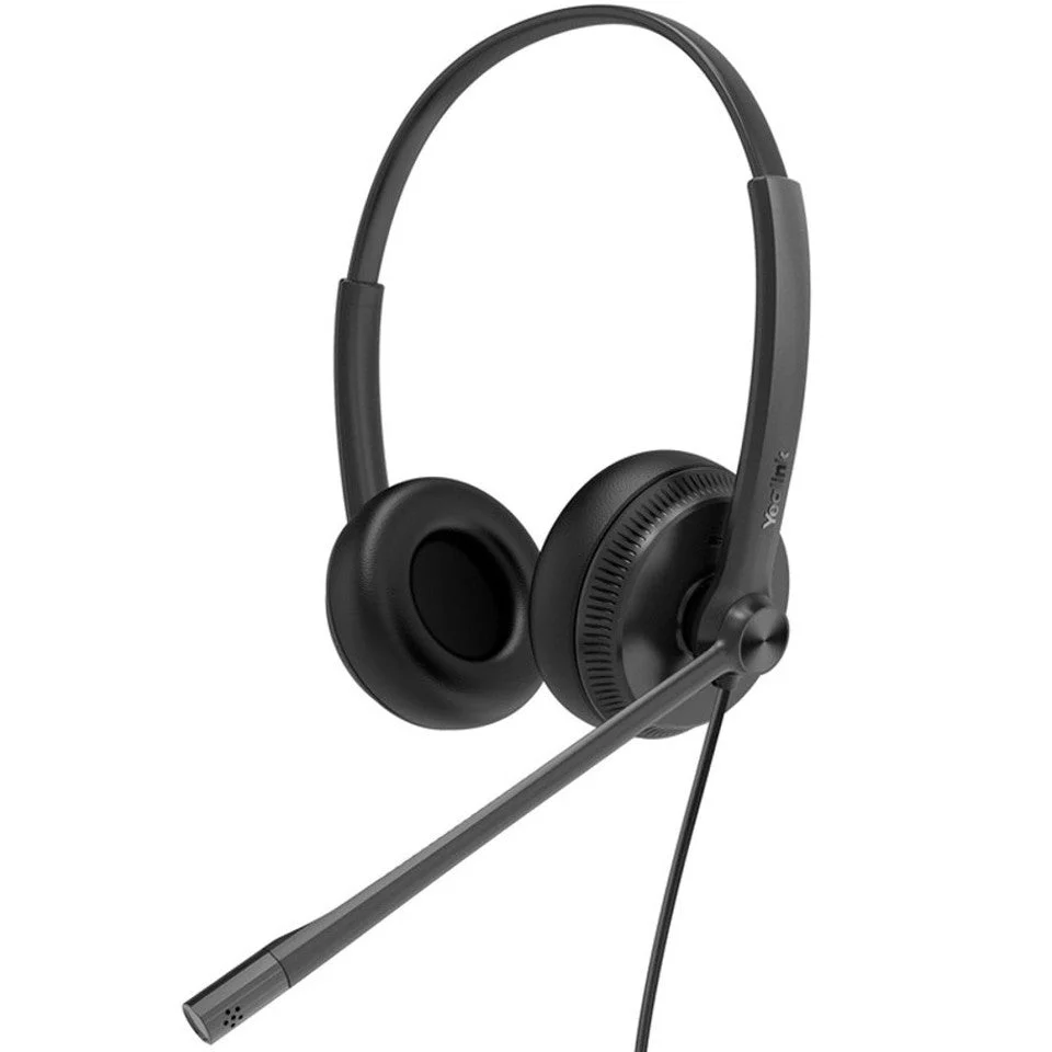 Yealink YHS34 Mono QD to RJ Wired Headset for 3rd Party Phones