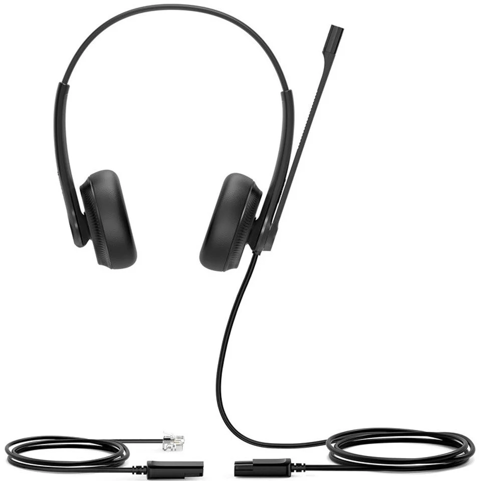 Yealink YHS34 Mono QD to RJ Wired Headset for 3rd Party Phones - Image 3